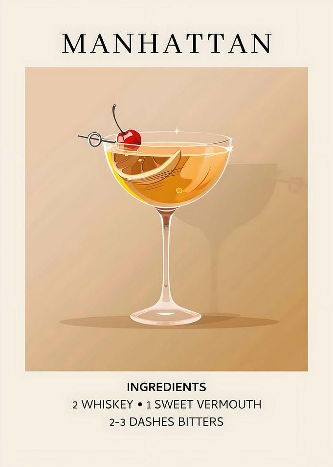 Manhattan Cocktail