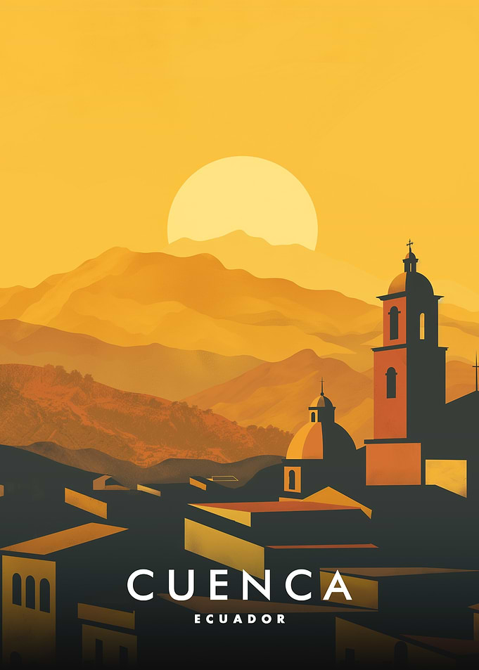 Cuenca, Ecuador Sunset