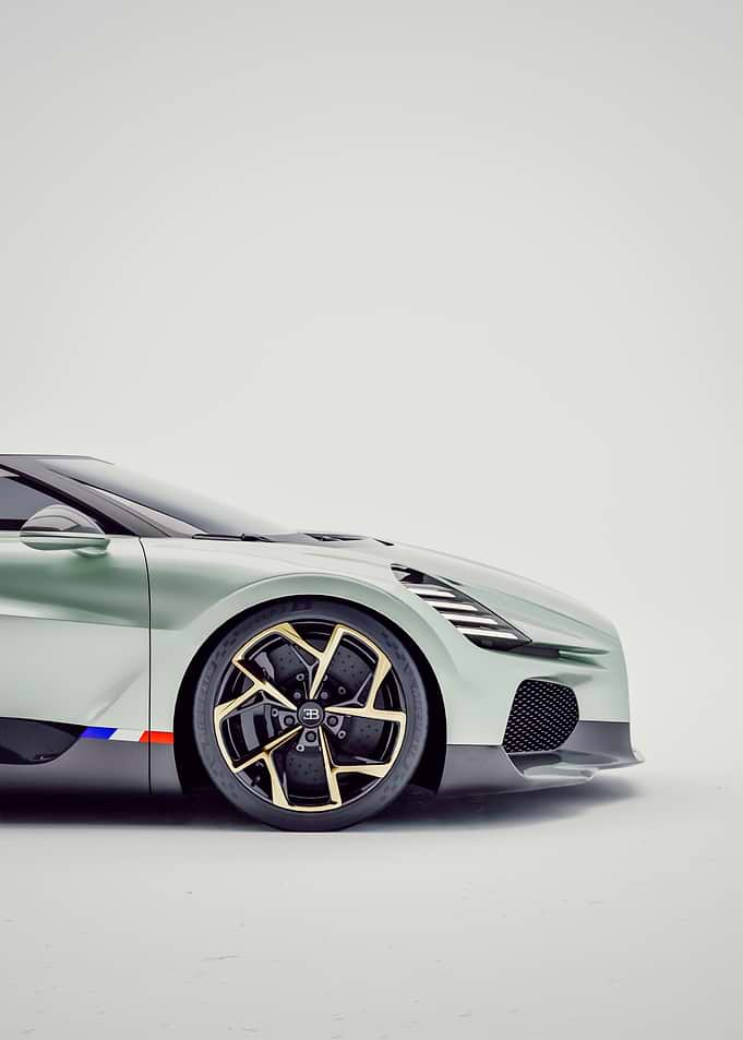 Bugatti Mistral Concept Car - Front Side