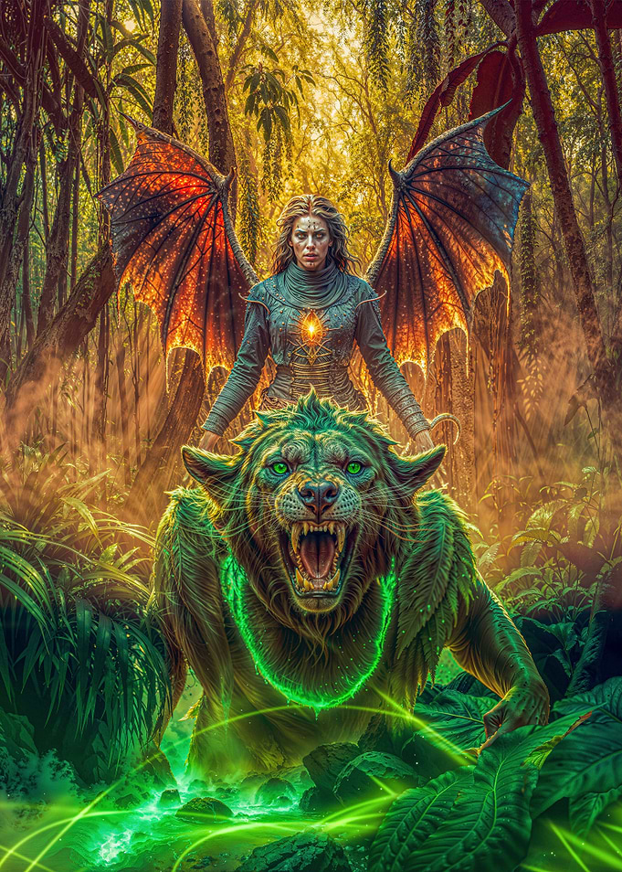 Mystic Guardian of the Luminous Beast