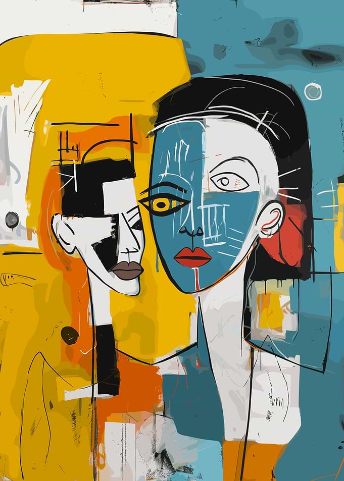 Man Woman Portrait