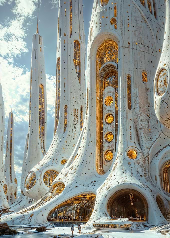 Futuristic Luxurious Cityscape