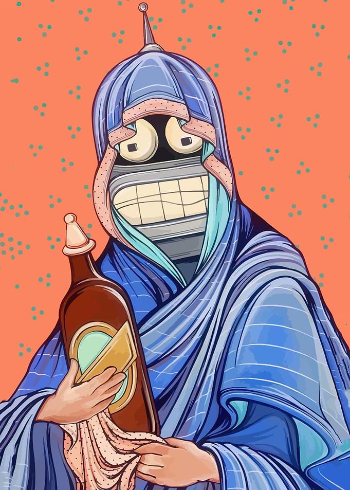 Futurama Cartoons Poster