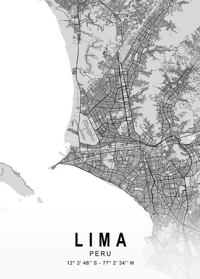 Lima Light City Map