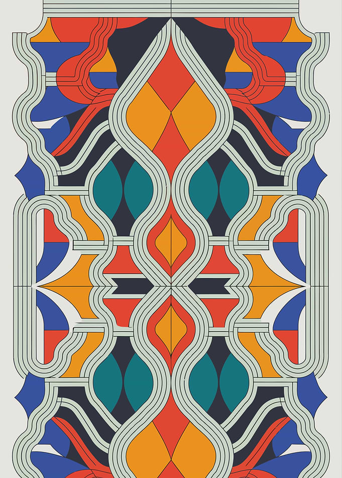 Abstract Geometric Pattern