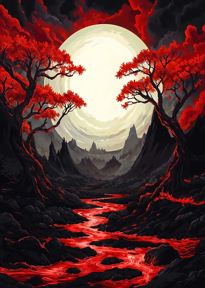 Moonlight Landscape