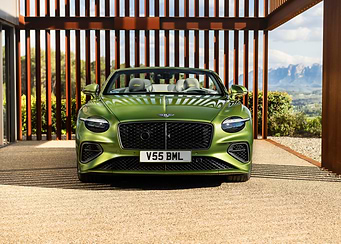 Green Bentley Convertible
