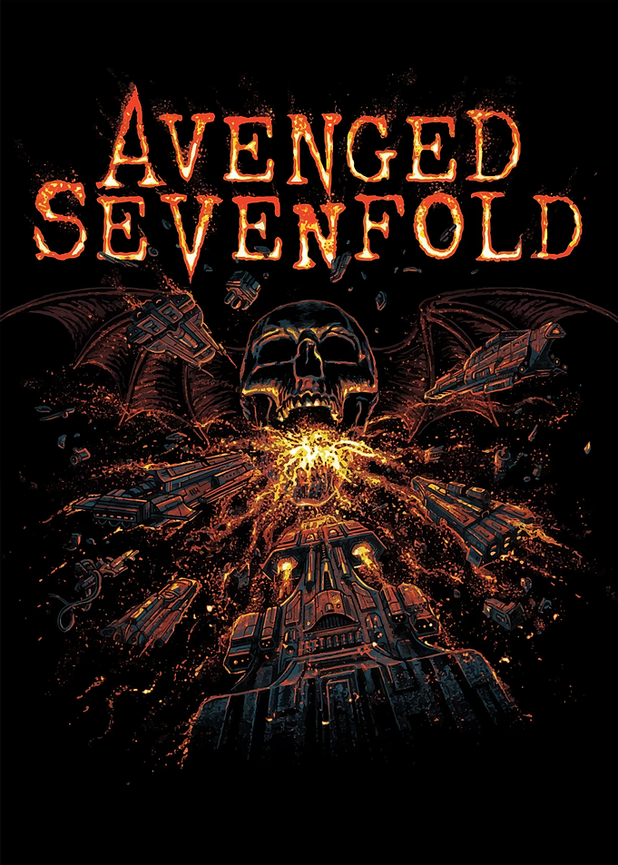 Avenged Sevenfold Skull Ar