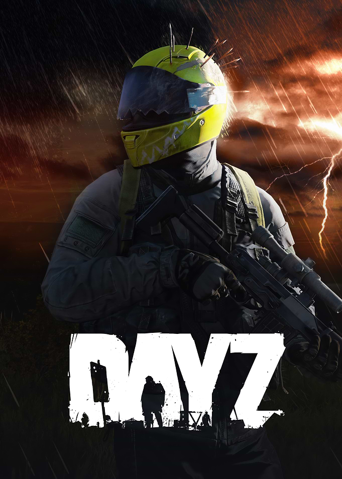 DayZ Game Cover Art Yellow