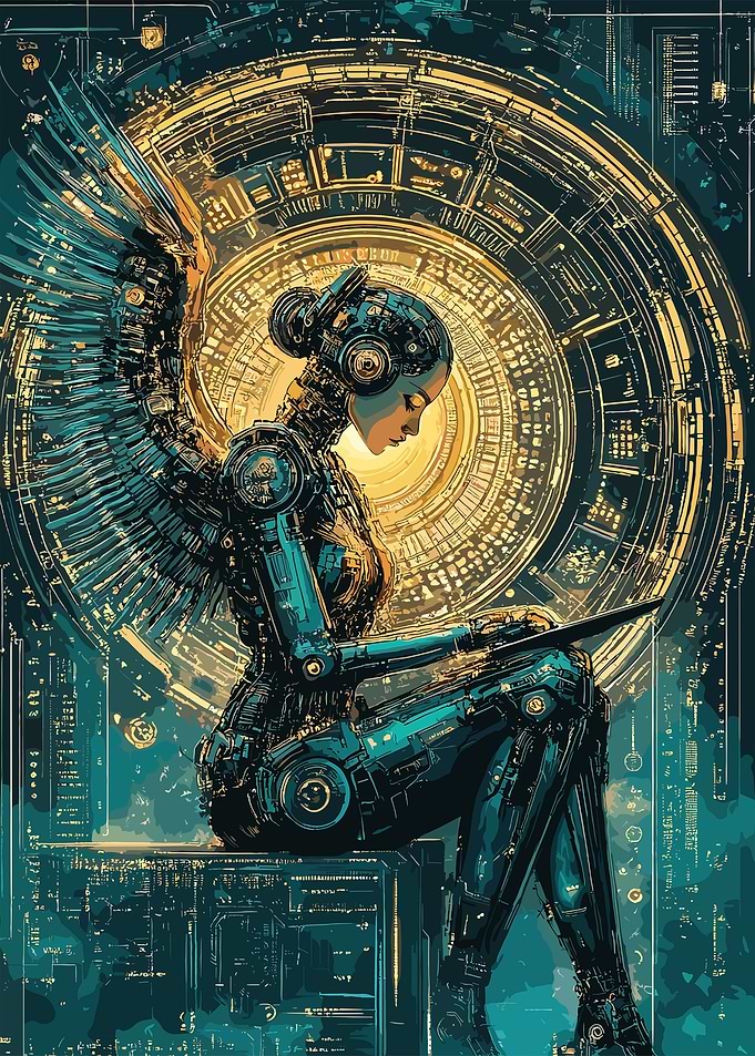 Cyberpunk Angel