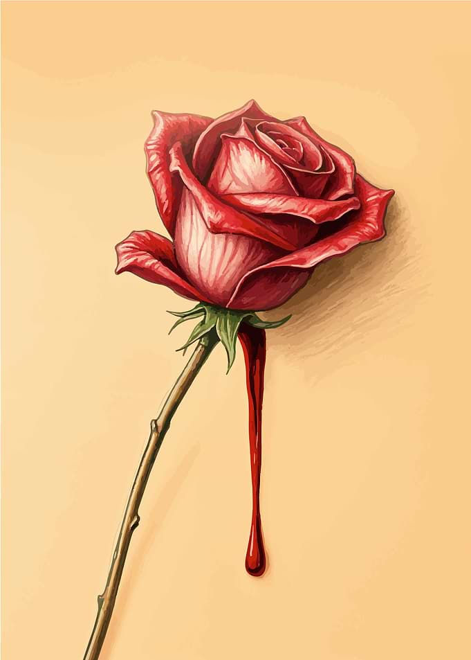 Bleeding Rose