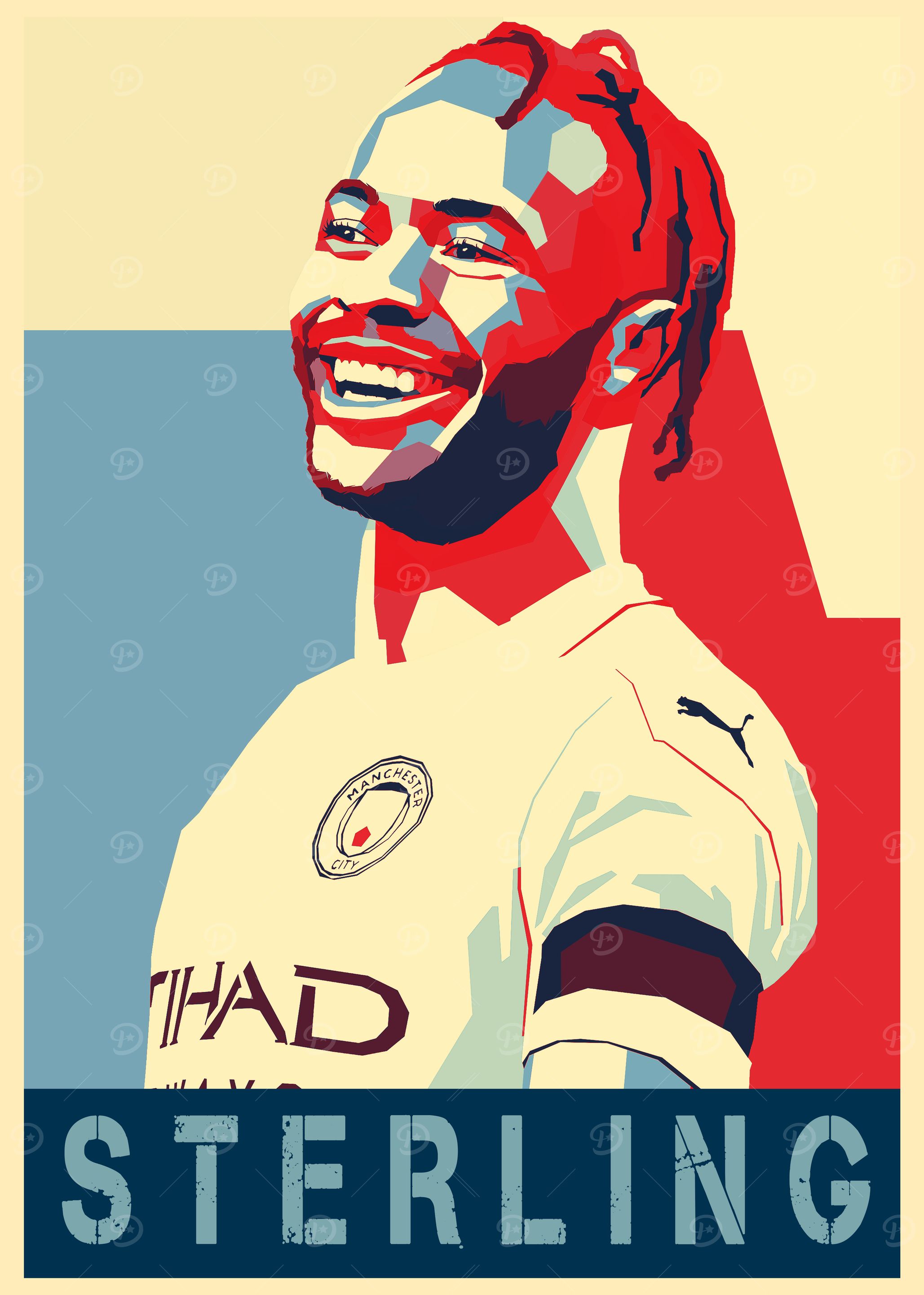Raheem Sterling Poster