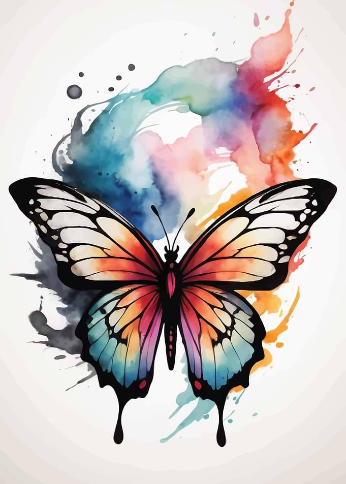 Watercolor Butterfly