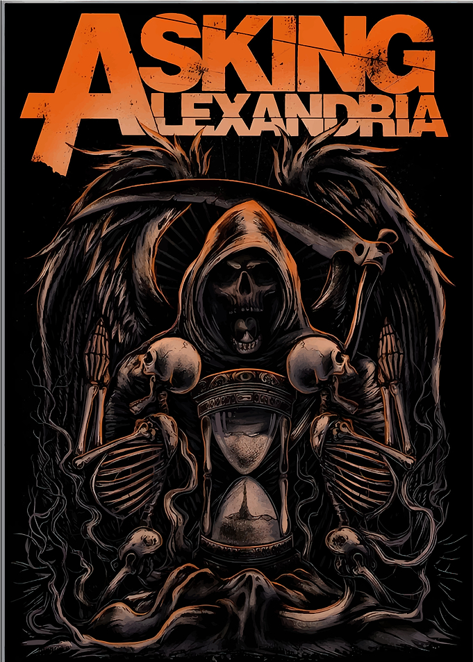 Asking Alexandria Band Art