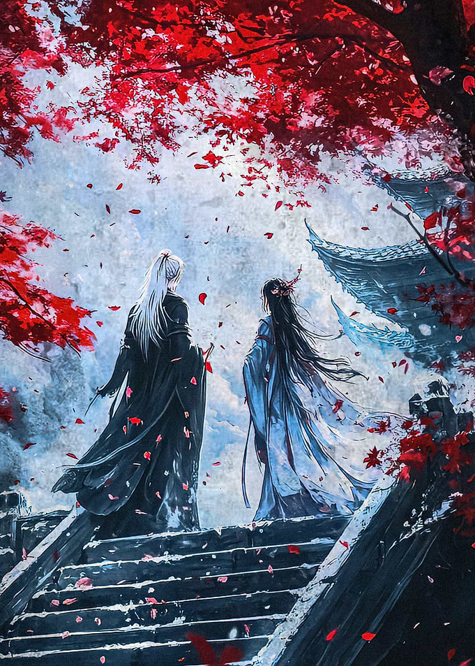 Anime Couple Autumn