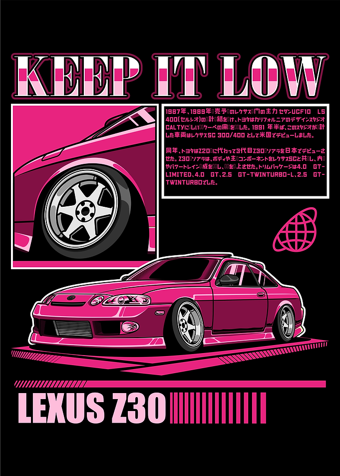 Lexus LS Z30 PINK