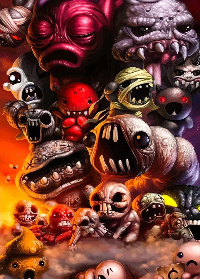 biding of Isaac game