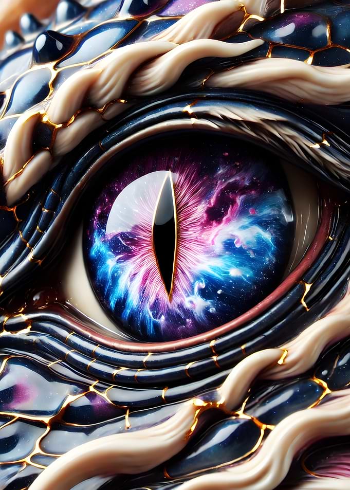 Cosmic Dragon Eye