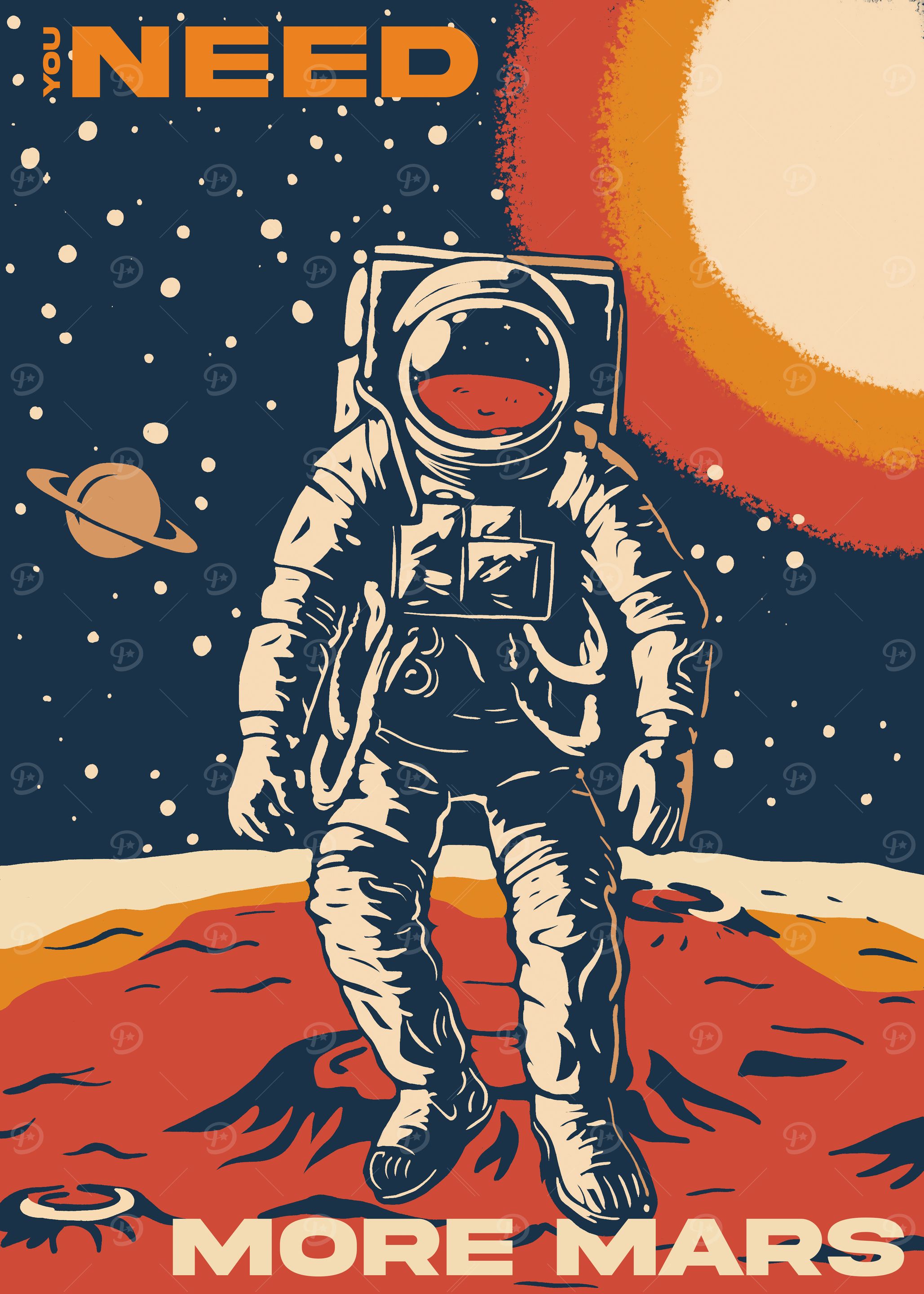 Mars Exploration Poster