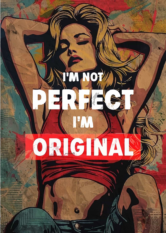 Original Woman Art Print