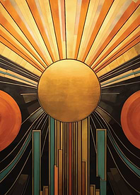 Art Deco Sunburst