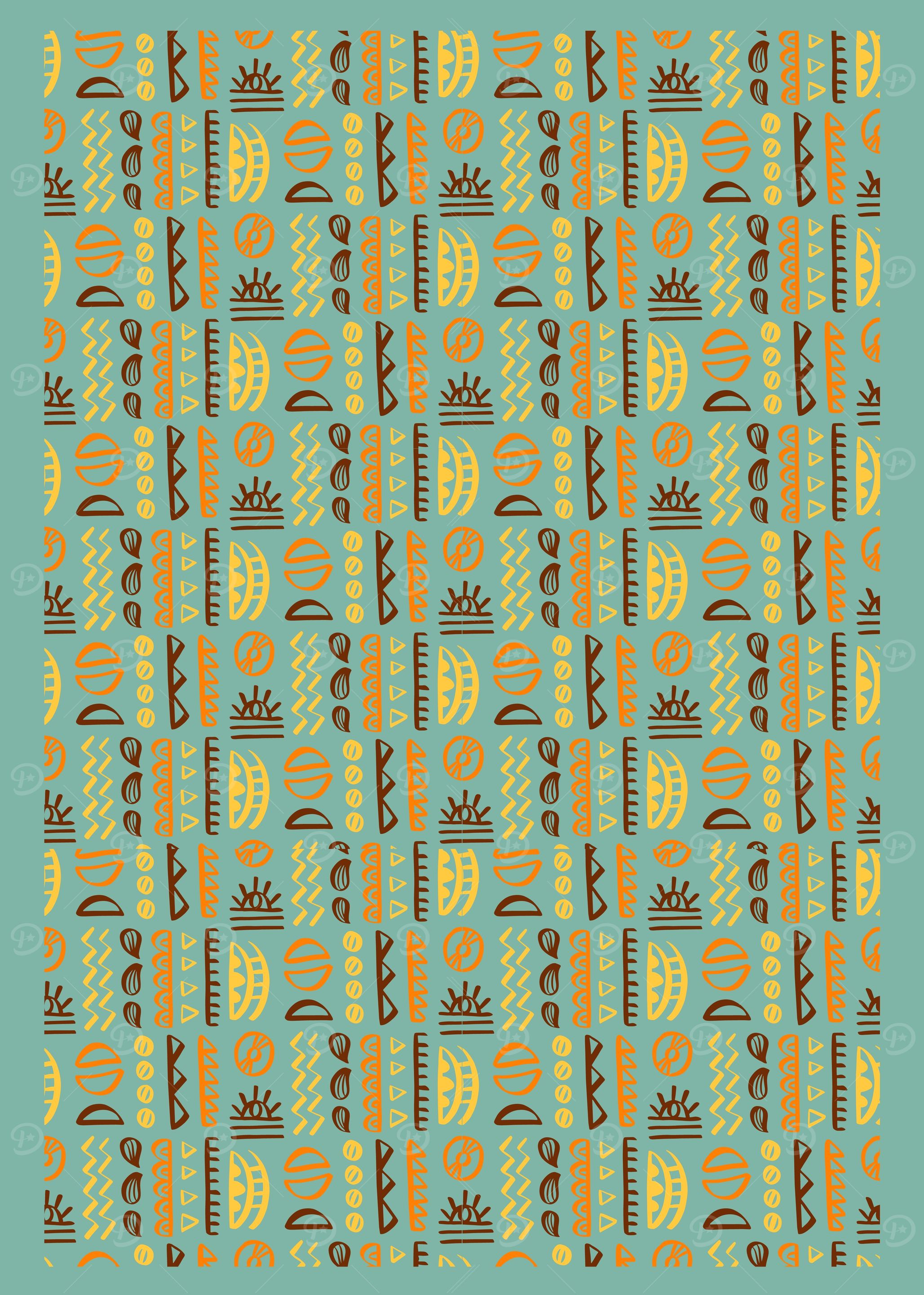 Vibrant African Print