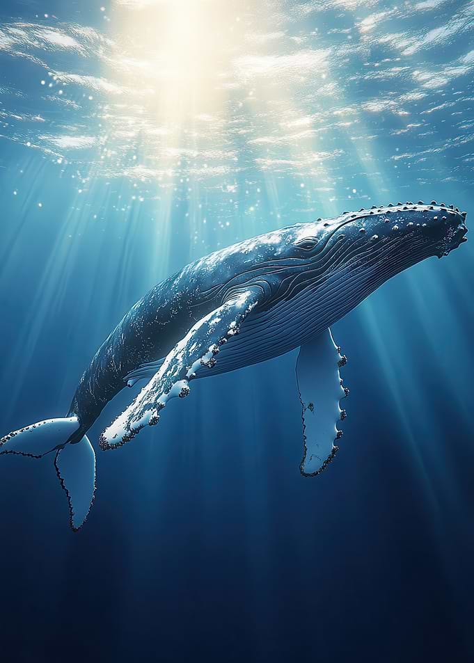 Humpback Whale Underwater