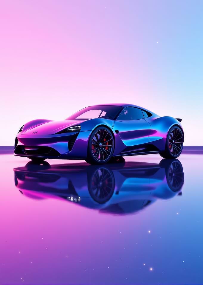 Futuristic Sports Car