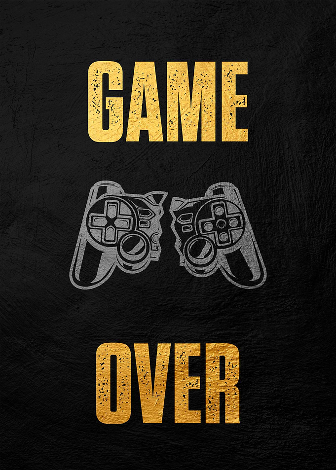 Game Over Poster