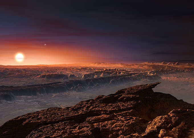Mars Sunset