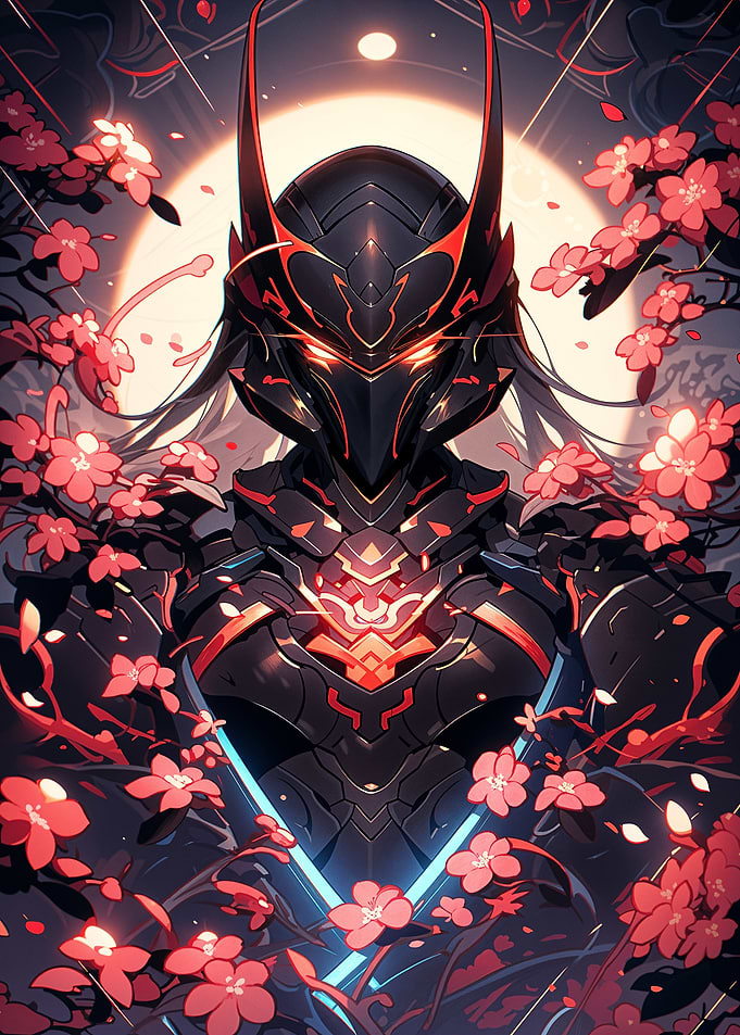 Cyberpunk Samurai