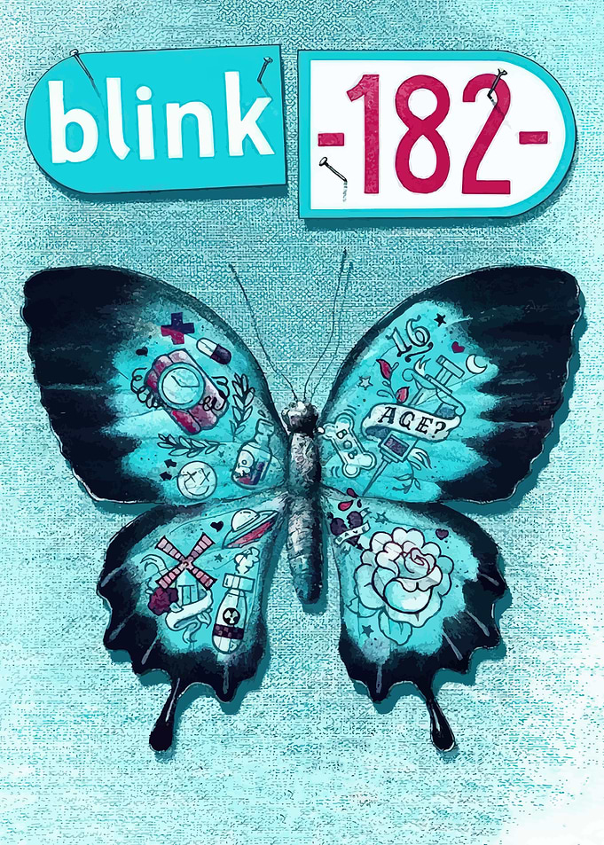 Blink-182 Butterfly