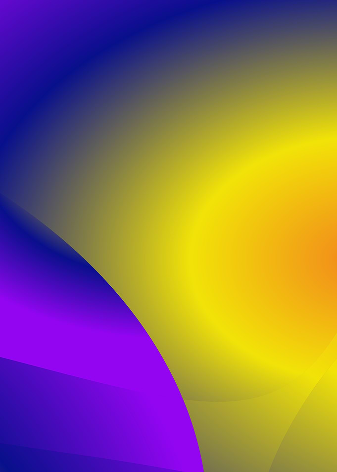 Abstract Deep Blue to Bright yellow