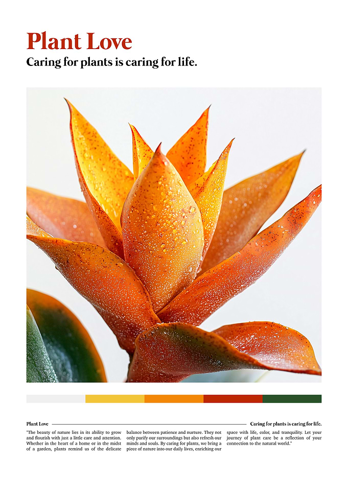 Plant Love Poster