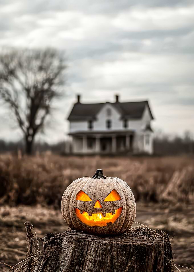 Spooky Jack-o'-Lantern