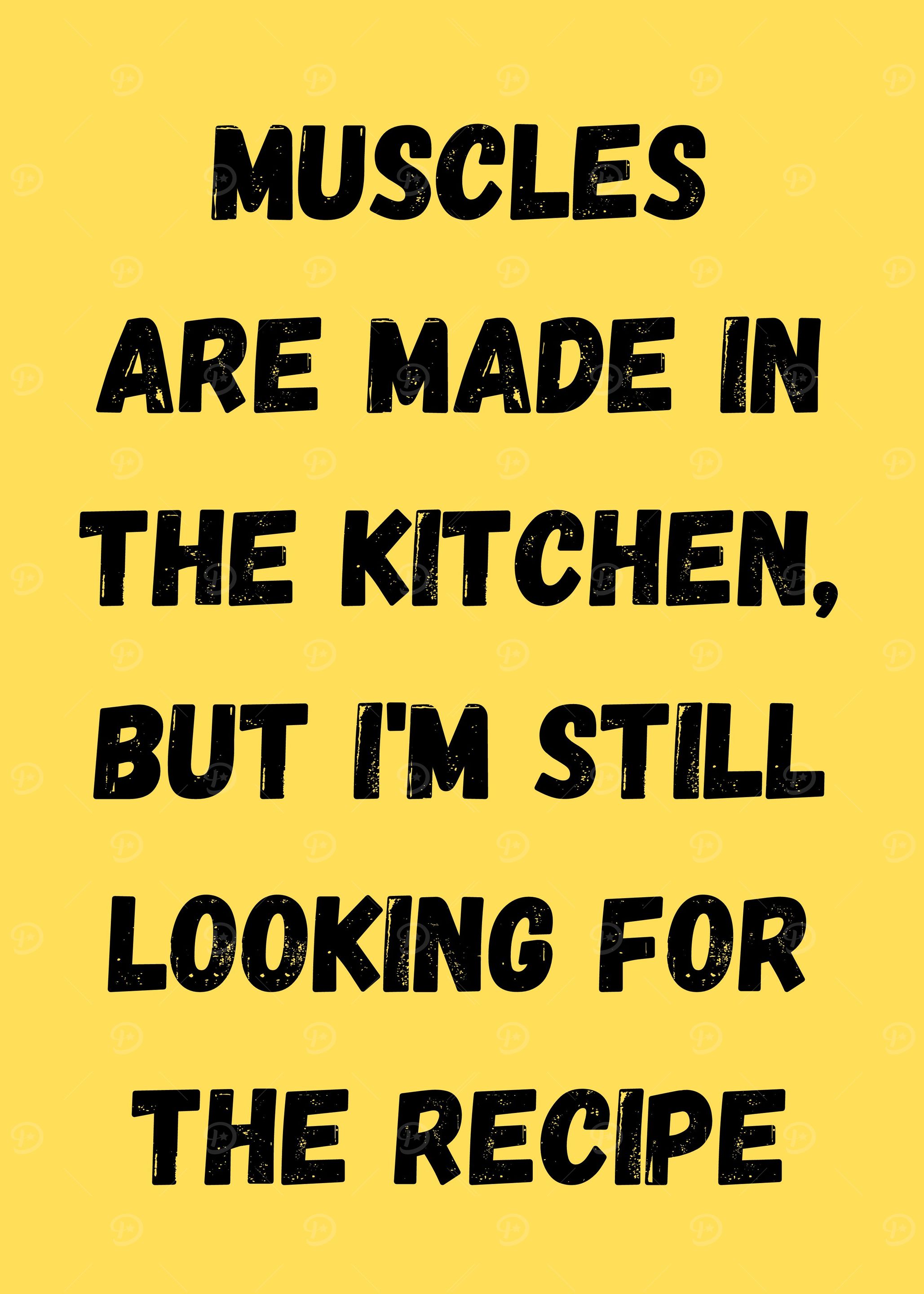 Muscles Made in the Kitchen