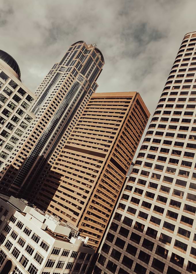Seattle with Skyscrapers