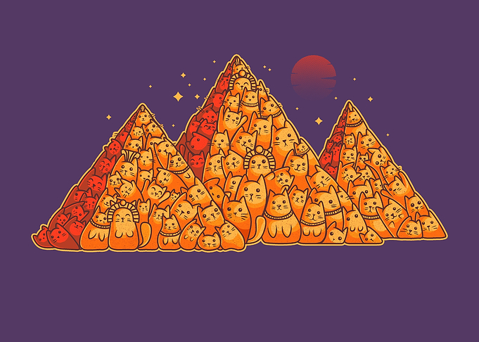 Cat Pyramids - Purramids