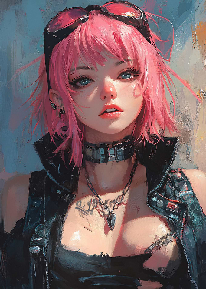Beauty Rider Pink Haired