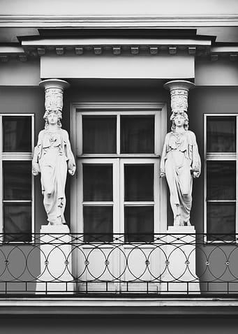 CLASSICAL BALCONY STATUES