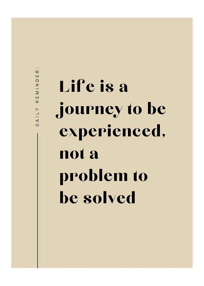 Life is a Journey