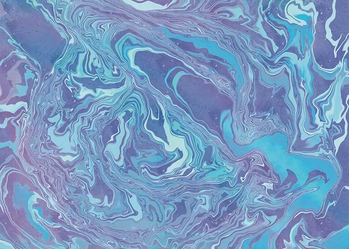 Abstract Marble Sky