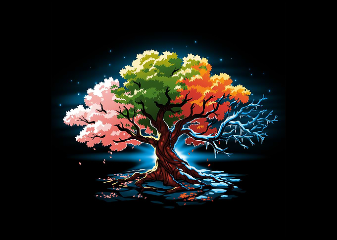 Four Seasons Tree