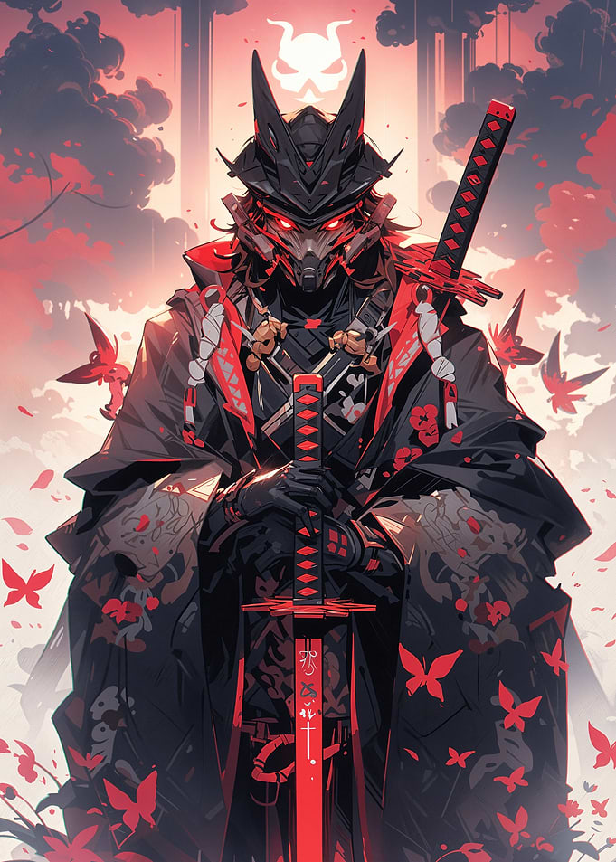 Cyberpunk Samurai