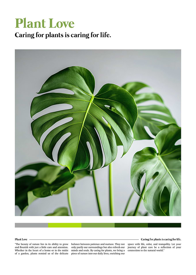 Plant Love Poster