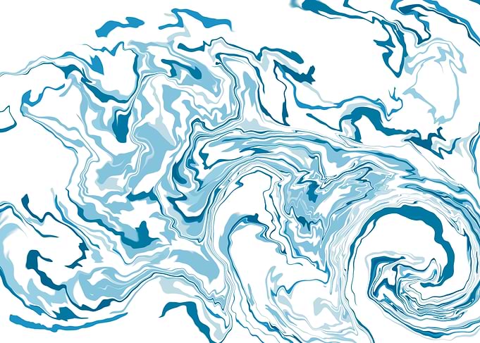 Blue Swirls
