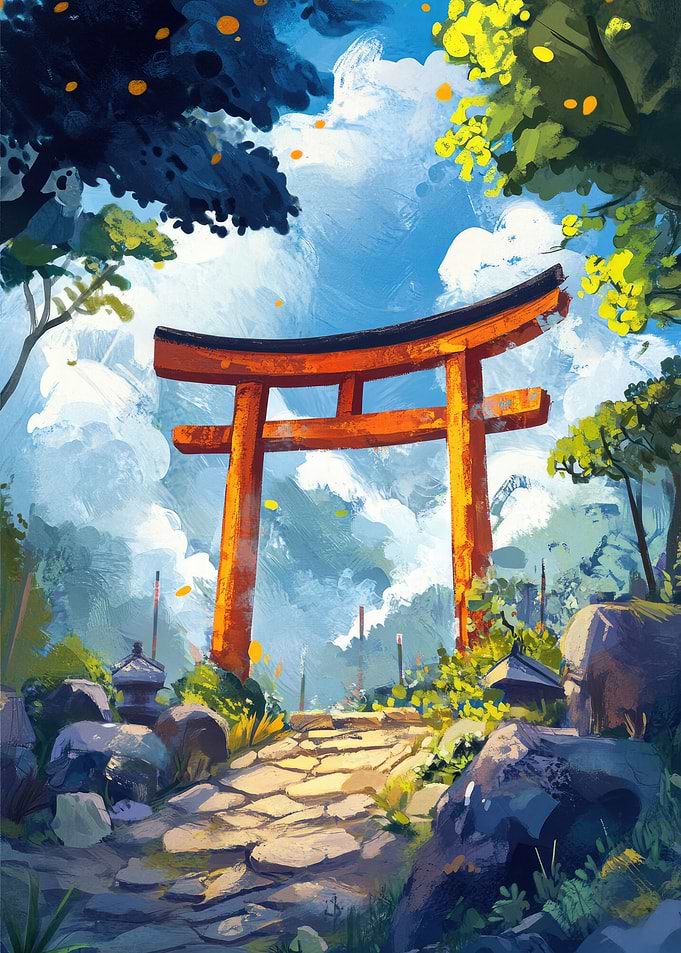 Japanese Torii Gate