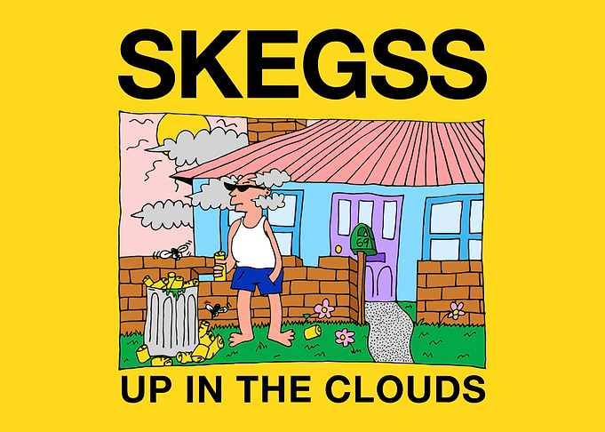 Skegss Up In The Clouds Album Cover