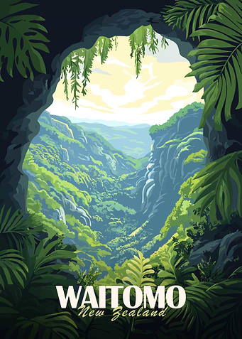 Waitomo Caves, New Zealand