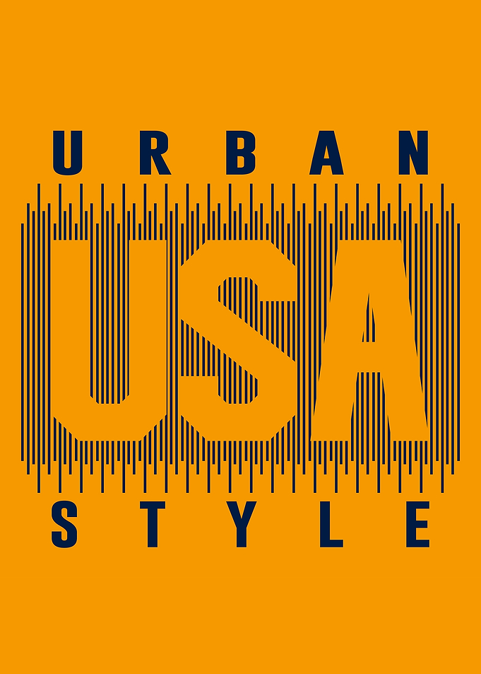 Urban USA Style Graphic